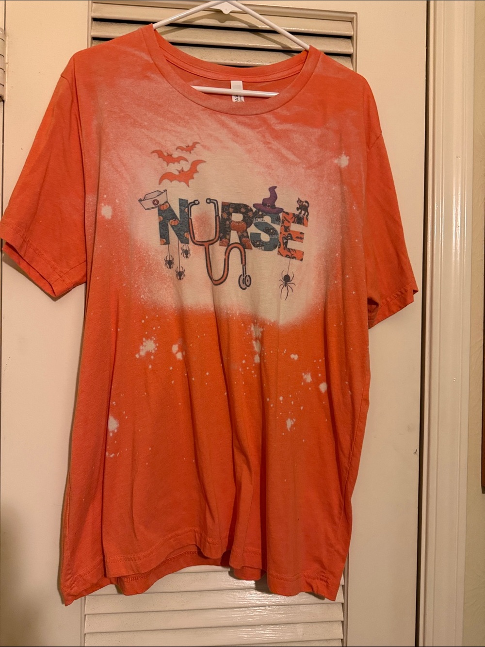Bella Canvas Orange Nurse Graphic Tee